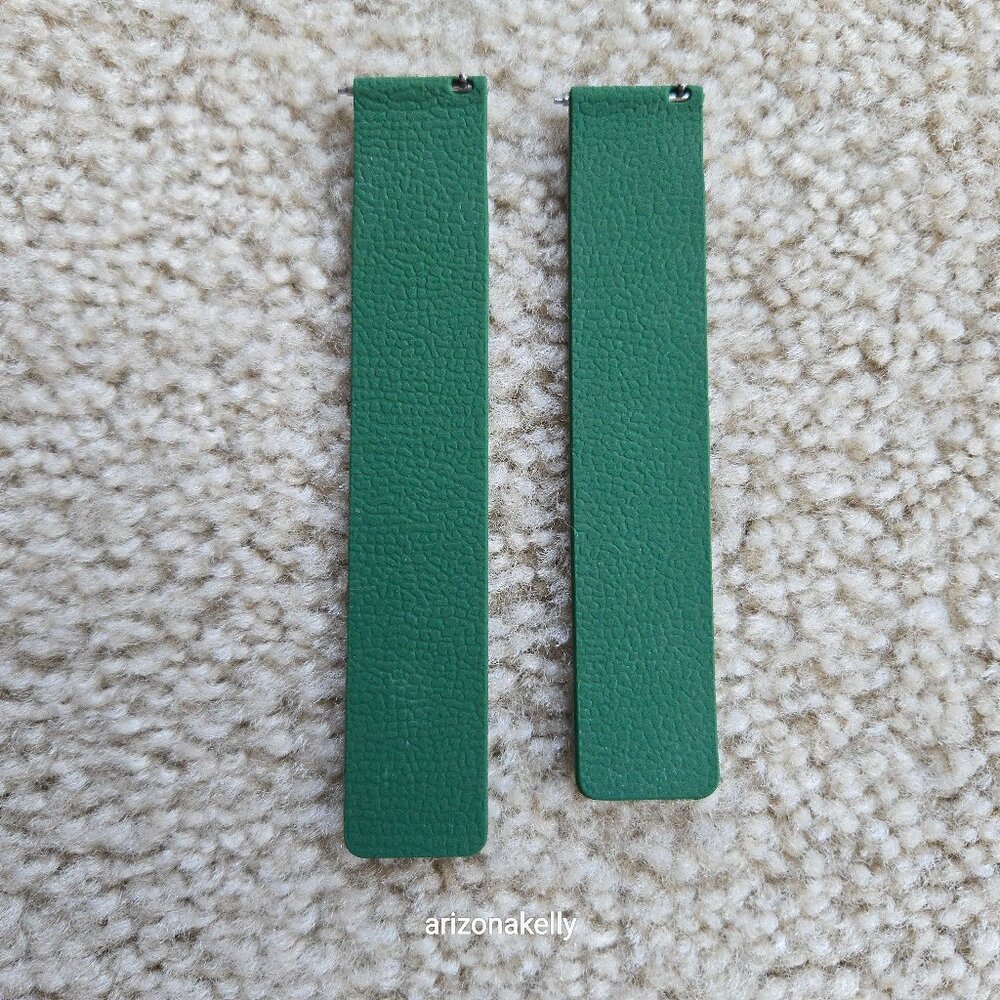 Samsung Galaxy Watch Slim Profile Magnetic Silicone Band Green 20mm